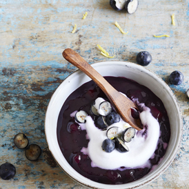 Schwedische Blaubeersuppe