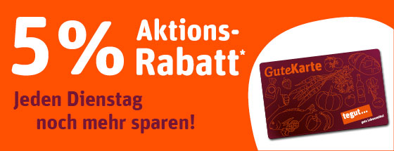 5 % Aktions-Rabatt!