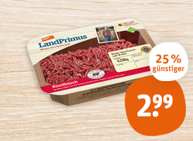 tegut... LandPrimus Rinderhackfleisch