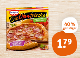 Dr. Oetker Die Ofenfrische Pizza