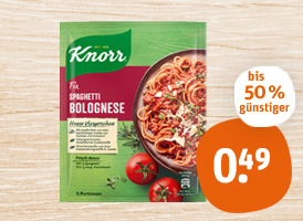 Knorr Fix oder Knorr natürlich lecker