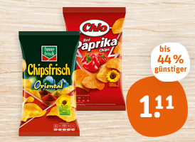 Chio Chips, funny-frisch Chipsfrisch oder Flippies