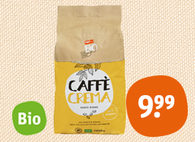 tegut... Bio zum kleinen Preis Bio-Caffè-Crema