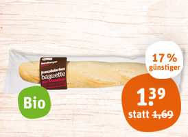 herzberger bäckerei französisches Bio-Baguette