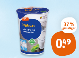 tegut... Joghurt oder fettarmer Joghurt