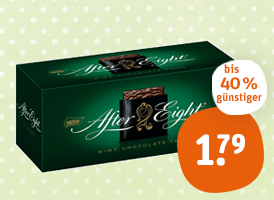 Nestlé After Eight, Minis oder Smarties Rollen