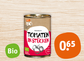 tegut... Bio zum kleinen Preis Bio-Tomatenstücke