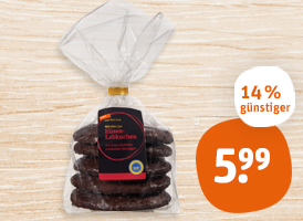 tegut... vom Feinsten Nürnberger Elisenlebkuchen