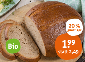 Naturland herzberger bäckerei Bio-Roggenmischbrot 38