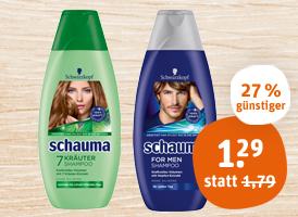 Schauma Shampoo oder Spülung