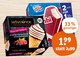 Nestlé Schöller oder Mövenpick Eis