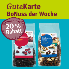 GuteKarte BoNuss der Woche