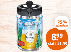 Krombacher Frischefass 1