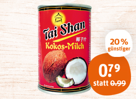 Tai Shan Kokos-Milch