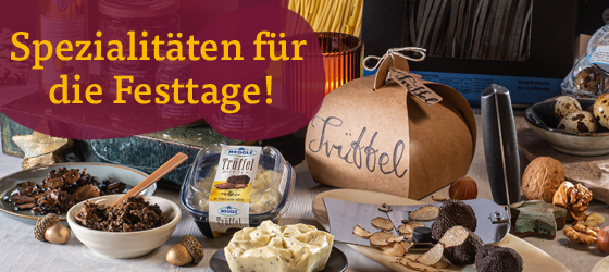 Spezialitäten für die Festtage!