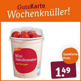 tegut… Mini-Datteltomaten