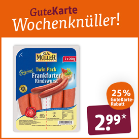 G. A. Müller Original Frankfurter Rindswurst