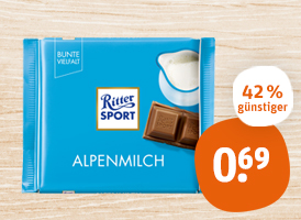 Ritter Sport Schokolade Bunte Vielfalt