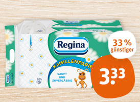 Regina Kamillen-Toilettenpapier XL-Pack