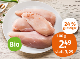 Bio-Hähnchenbrustfilet