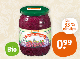 demeter Thüringer Landgarten Bio-Rotkohl oder -Sauerkraut