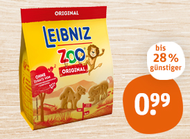 Bahlsen ABC Russisch Brot oder Leibniz Zoo