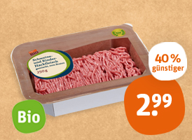 Bio- Hackfleisch gemischt