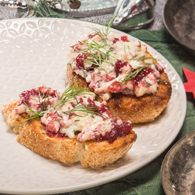 Crostini mit X-Mas-Obazda