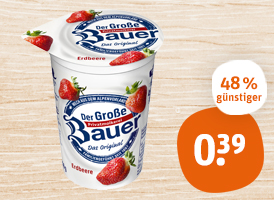 Bauer Der große Joghurt oder Joghurt Drinks