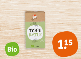 tegut... Bio zum kleinen Preis Bio-Tofu natur