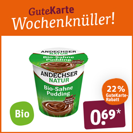 Andechser Natur Bio-Sahnepudding