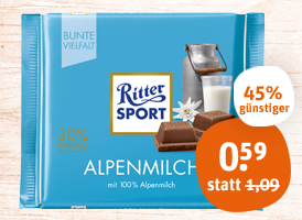 Ritter Sport Schokolade Bunte Vielfalt