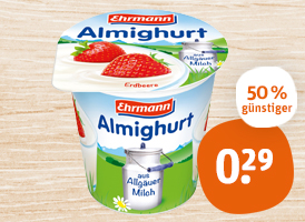 Ehrmann Almighurt Fruchtjoghurt 