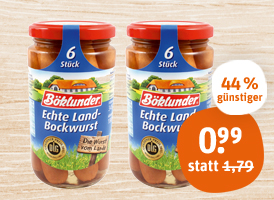 Böklunder Echte Land-Bockwurst