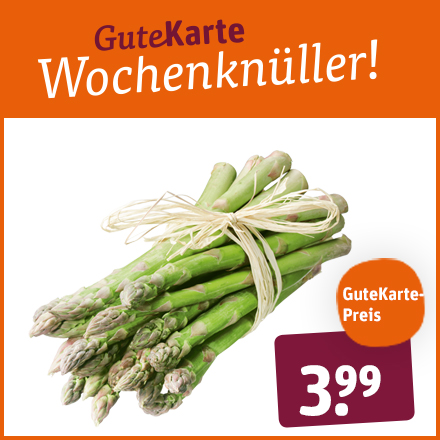 Spargel, grün 