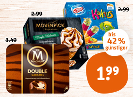 Magnum, Mövenpick oder Nestlé Schöller Eis