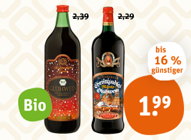 Bio-Glühwein oder Nürnberger-Glühwein