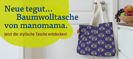 Neue tegut... Baumwolltasche von manomama.