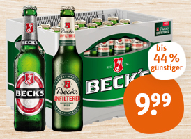 Beck’s Pils oder Pils naturtrüb