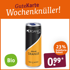 Red Bull Energy Drink oder Organics