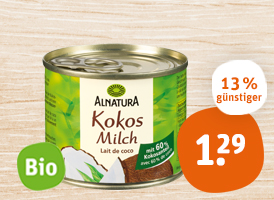 Alnatura Bio-Kokosmilch