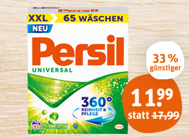 Persil Universal- oder Colorwaschmittel XXL