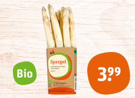 Bioland tegut... Bio-Spargel, weiß