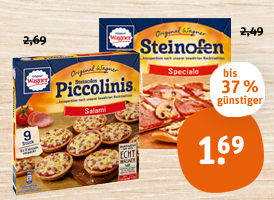 Original Wagner Steinofen-Pizza, Piccolinis, Flammkuchen oder Pizzies