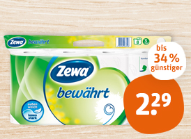 Zewa bewährt oder Zewa Smart Toilettenpapier 