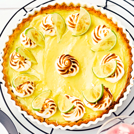 Key Lime Pie mit Baiser