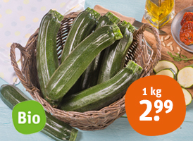 demeter oder Bioland Bio-Zucchini