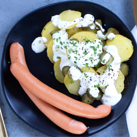 Kartoffelsalat mit Würstchen