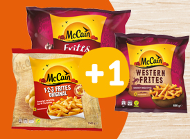 +1 Gratis McCain Pommes