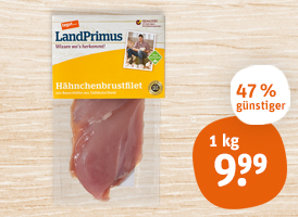 tegut... LandPrimus Hähnchenbrustfilet